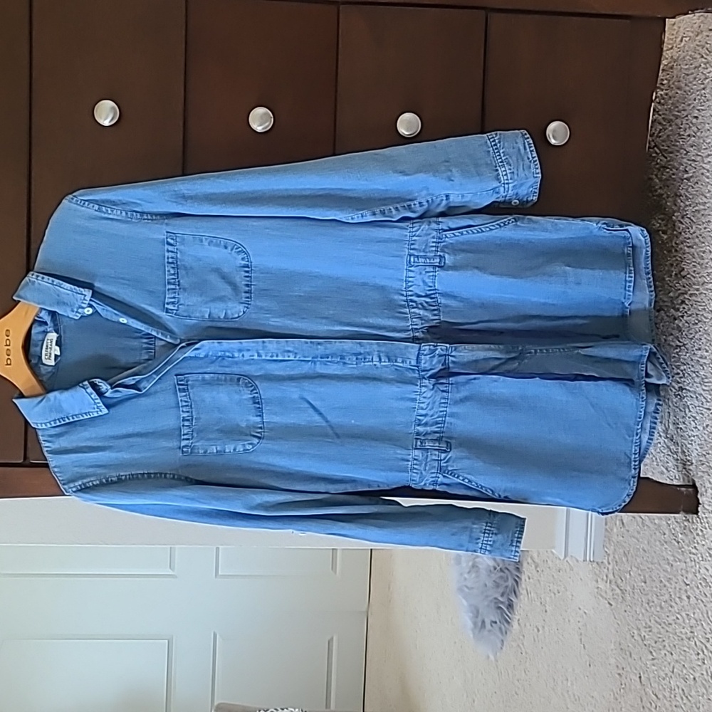 Jean romper,